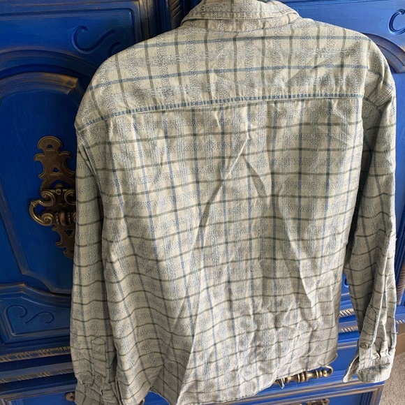 COLUMBIA OMNI WICK Men's Large Plaid Button - Picture 3 of 3